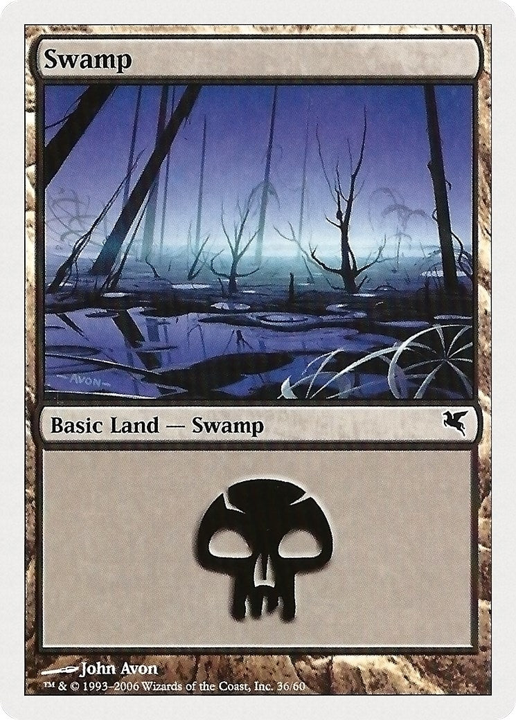 Swamp (36) (36) (Magic Encyclopedia 2005 (Salvat/Hachette))