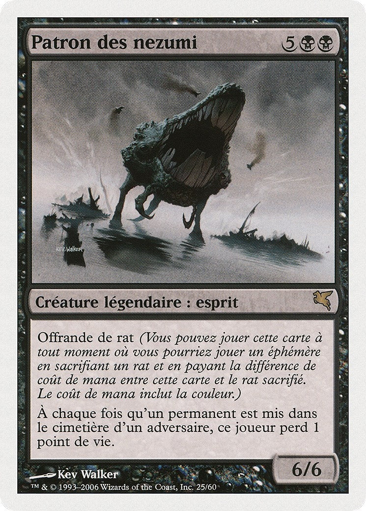 Patron of the Nezumi (French) - "Patron des nezumi" (A25) (Magic Encyclopedia 2005 (Salvat/Hachette))