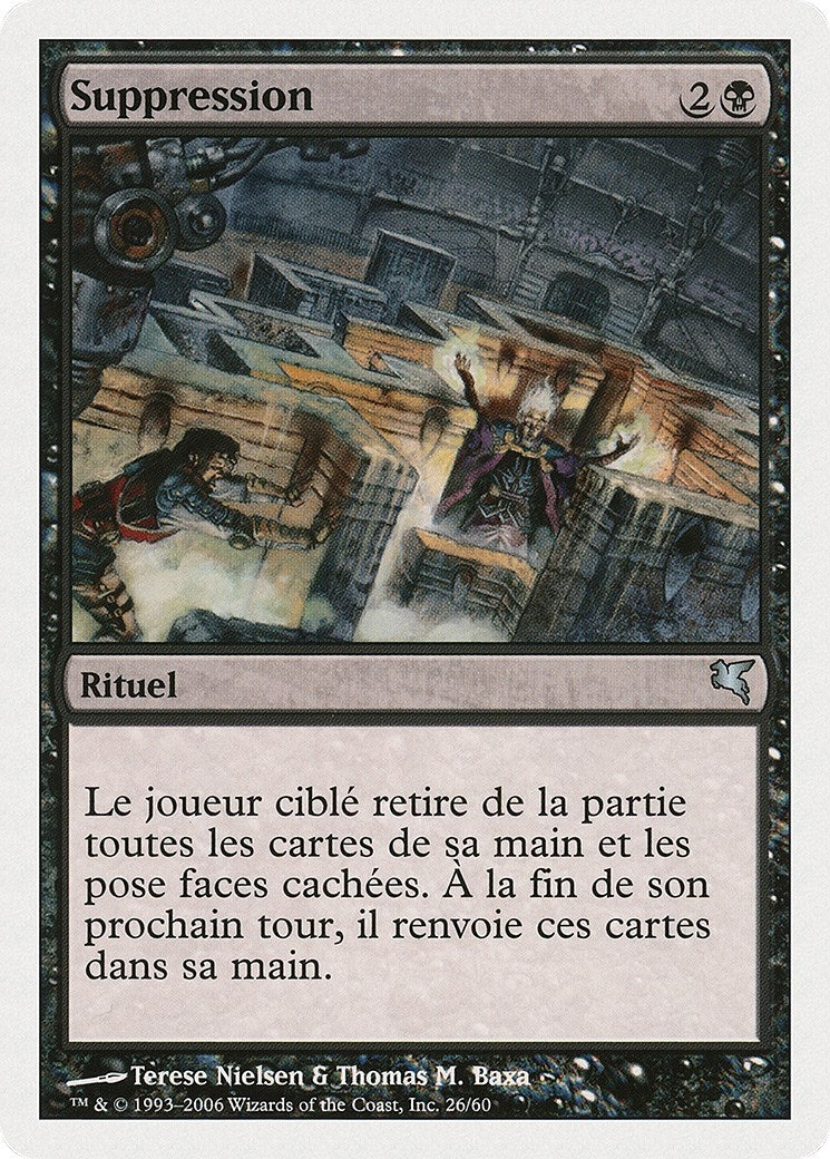 Suppress (French) - "Suppression" (A26) (Magic Encyclopedia 2005 (Salvat/Hachette))