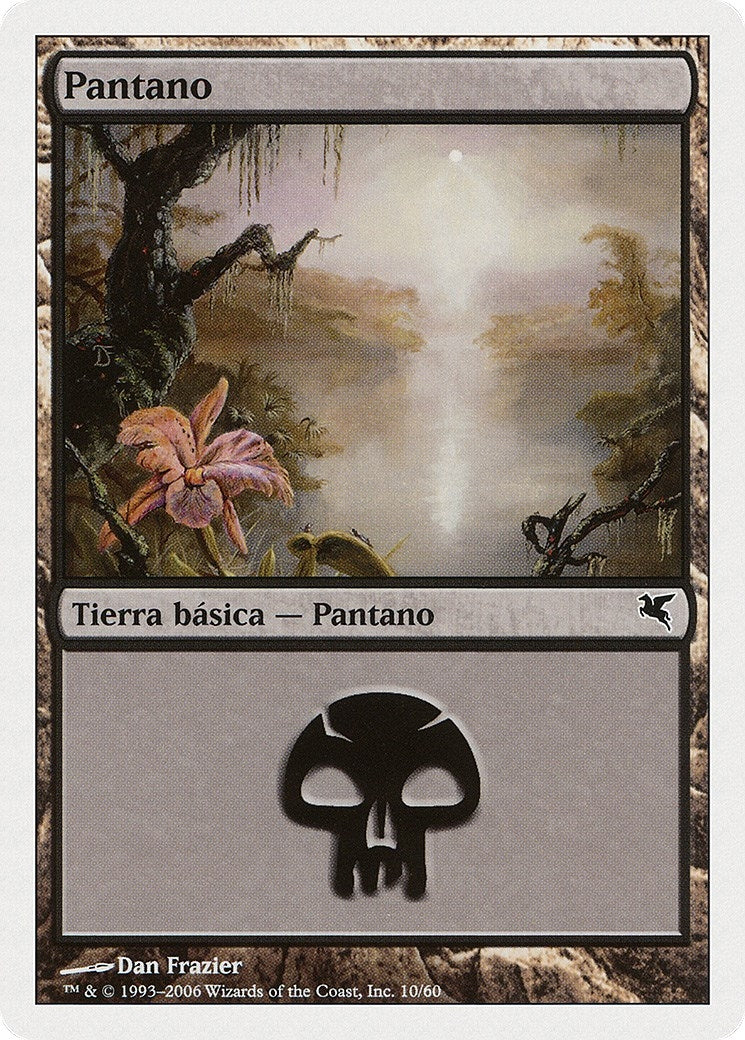 Swamp (Spanish) - "Pantano" (F10) (F10) (Magic Encyclopedia 2005 (Salvat/Hachette))