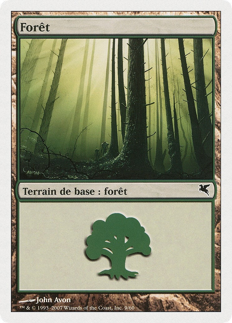 Forest (French) - "Foret" (B9) (B9) (Magic Encyclopedia 2005 (Salvat/Hachette))