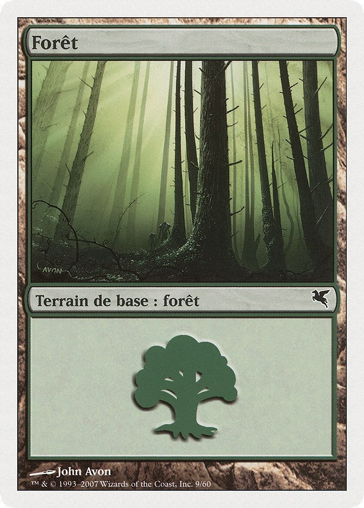 Forest (French) - "Foret" (J9) (J9) (Magic Encyclopedia 2005 (Salvat/Hachette))
