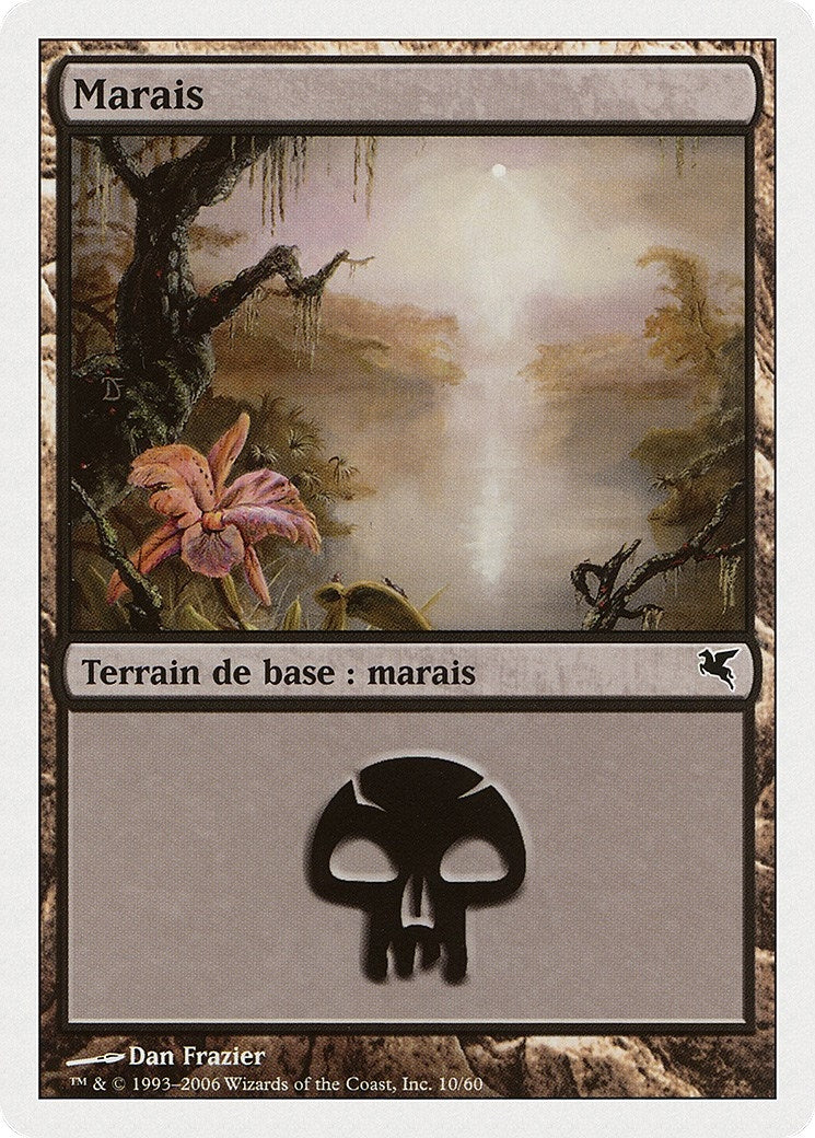 Swamp (French) - "Marais" (F10) (F10) (Magic Encyclopedia 2005 (Salvat/Hachette))