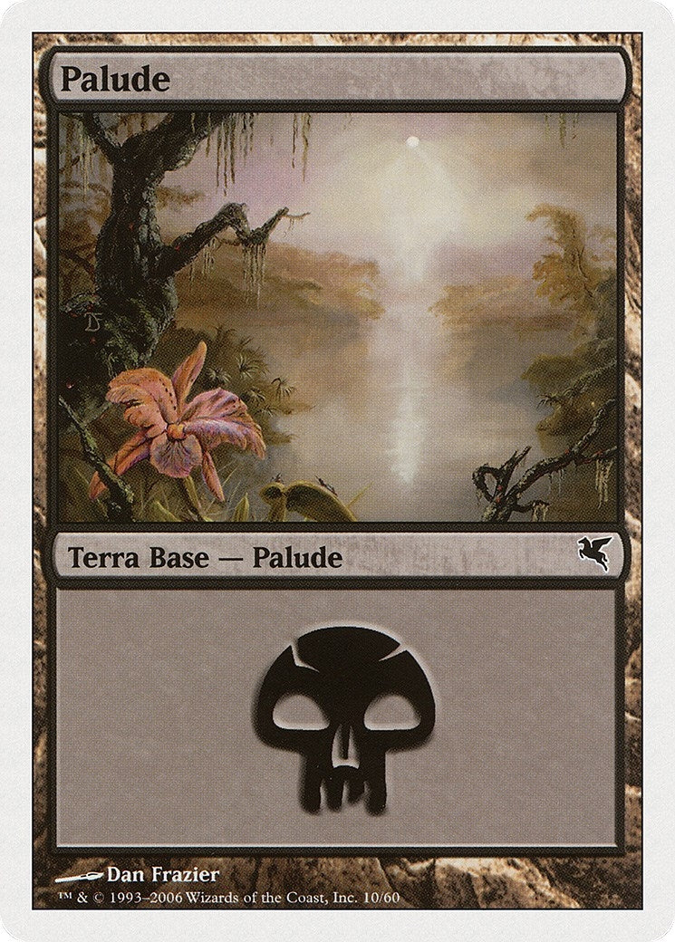 Swamp (Italian) - "Palide" (F10) (F10) (Magic Encyclopedia 2005 (Salvat/Hachette))