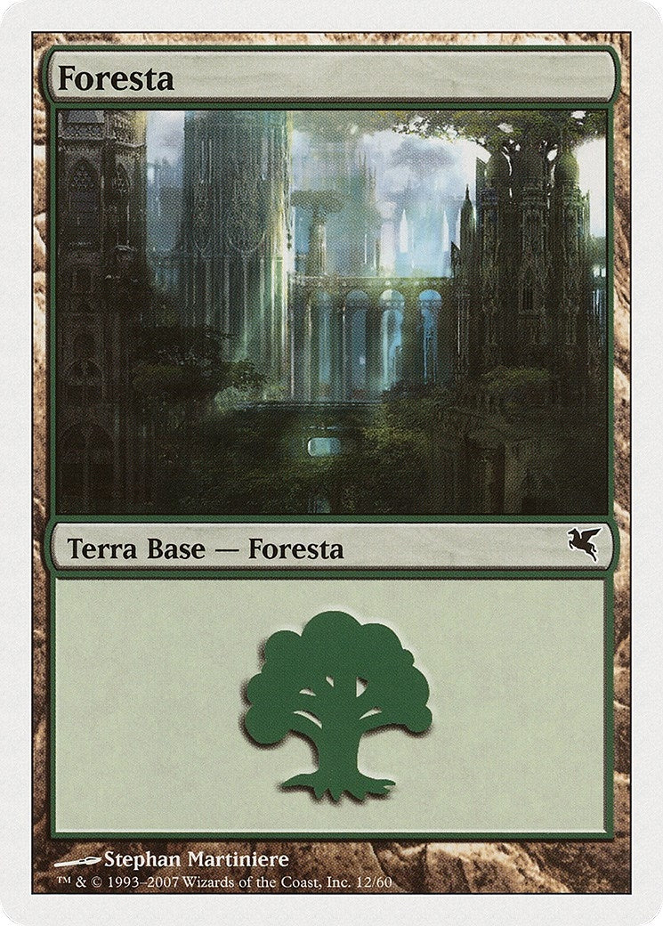 Forest (Italian) - "Foresta" (L12) (L12) (Magic Encyclopedia 2005 (Salvat/Hachette))