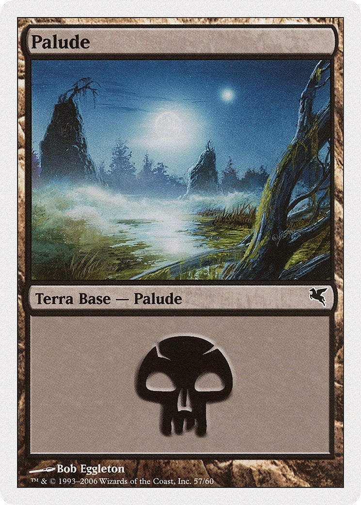Swamp (Italian) - "Palide" (F57) (F57) (Magic Encyclopedia 2005 (Salvat/Hachette))