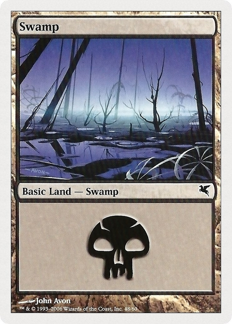 Swamp (48) (48) (Magic Encyclopedia 2005 (Salvat/Hachette))