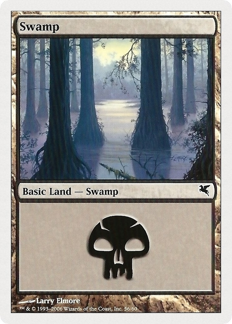 Swamp (56) (56) (Magic Encyclopedia 2005 (Salvat/Hachette))