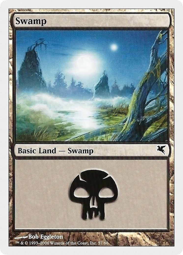 Swamp (57) (57) (Magic Encyclopedia 2005 (Salvat/Hachette))