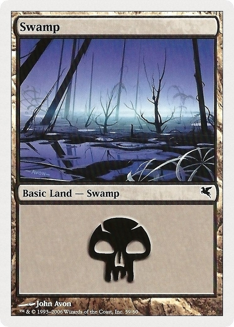 Swamp (59) (59) (Magic Encyclopedia 2005 (Salvat/Hachette))