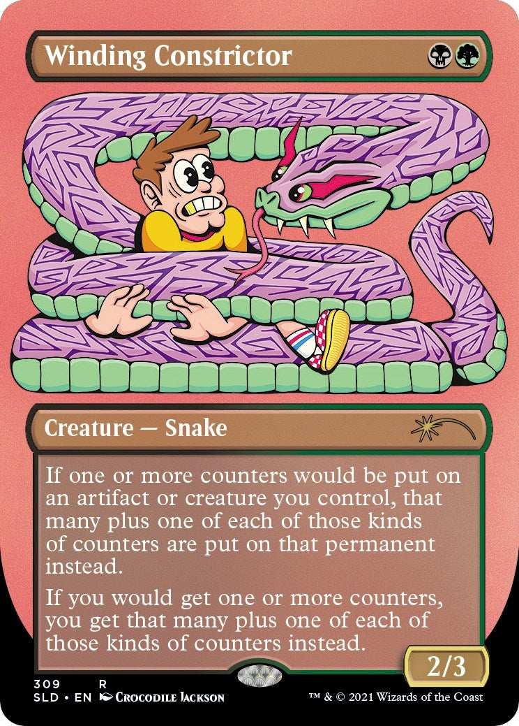 Image for Winding Constrictor (309) - Magic: The Gathering