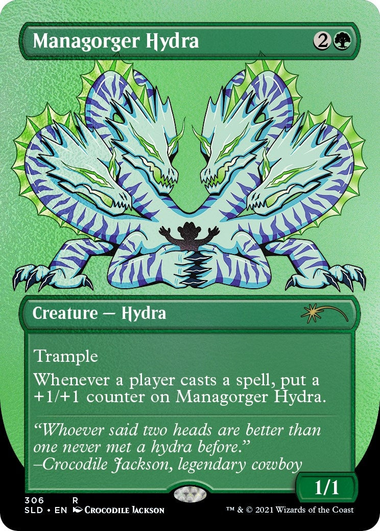 Managorger Hydra (Foil Etched) (306) (Secret Lair Drop Series)