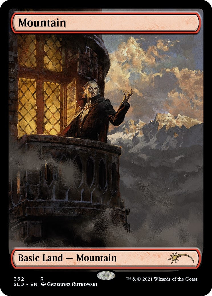 Mountain (The Dracula Lands) (362) (Secret Lair Drop Series)