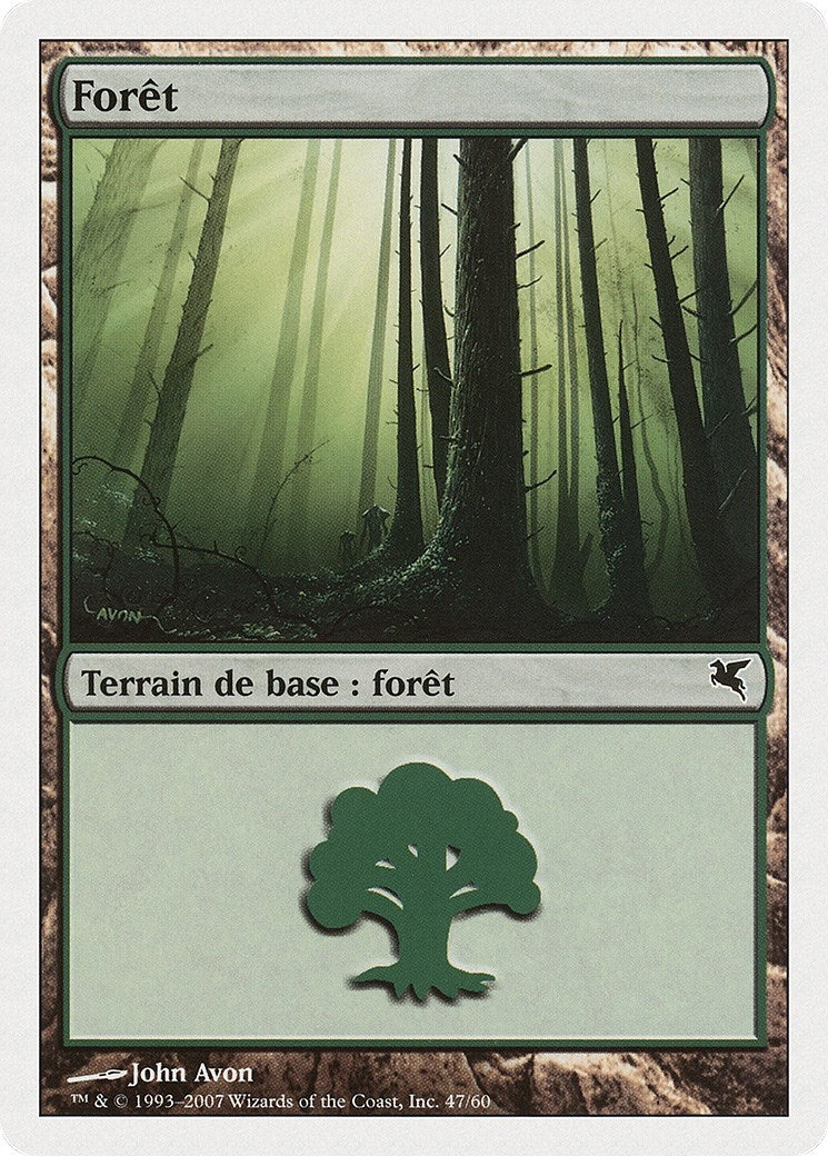 Forest (French) - "Foret" (I47) (I47) (Magic Encyclopedia 2005 (Salvat/Hachette))