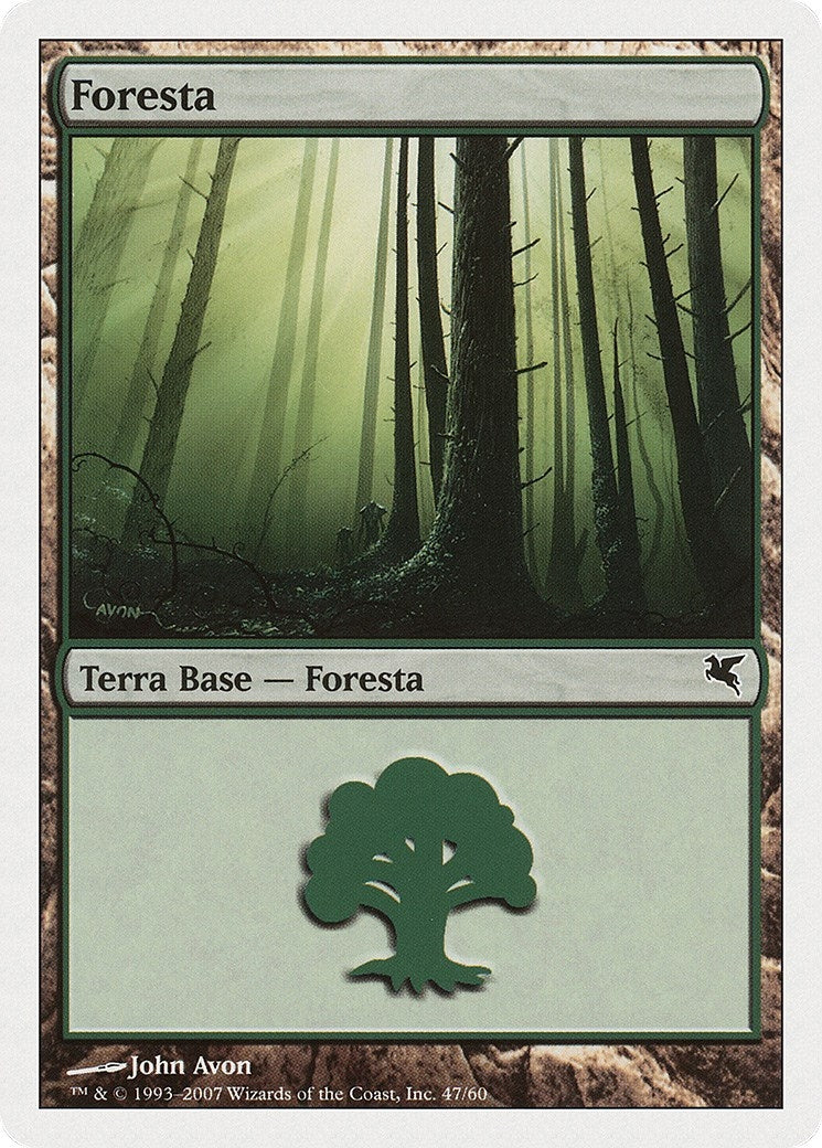 Forest (Italian) - "Foresta" (I47) (I47) (Magic Encyclopedia 2005 (Salvat/Hachette))
