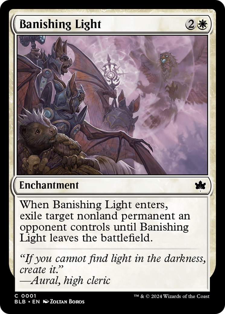 Banishing Light (1) (Bloomburrow)
