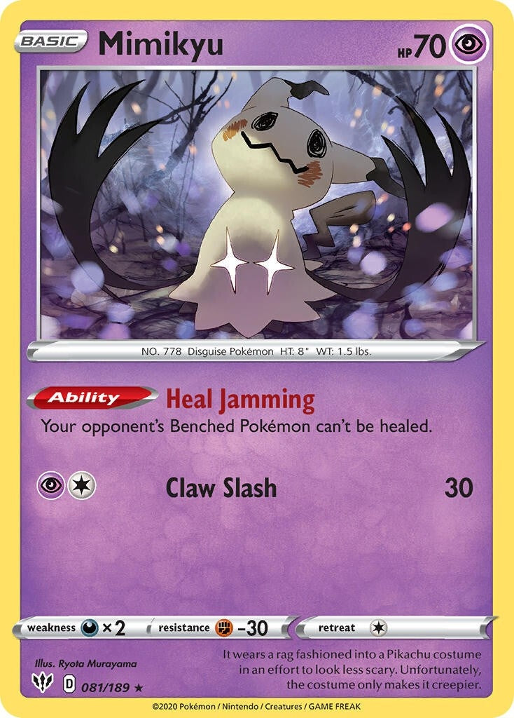 Image for Mimikyu (081/189) (Miscellaneous Cards & Products) - Pokemon