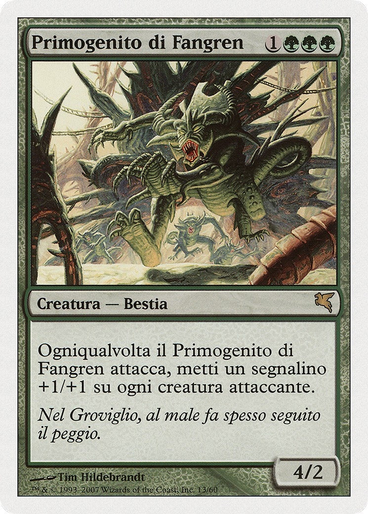 Fangren Firstborn (Italian) - "Primogenito di Fangren" (K13) (Magic Encyclopedia 2005 (Salvat/Hachette))