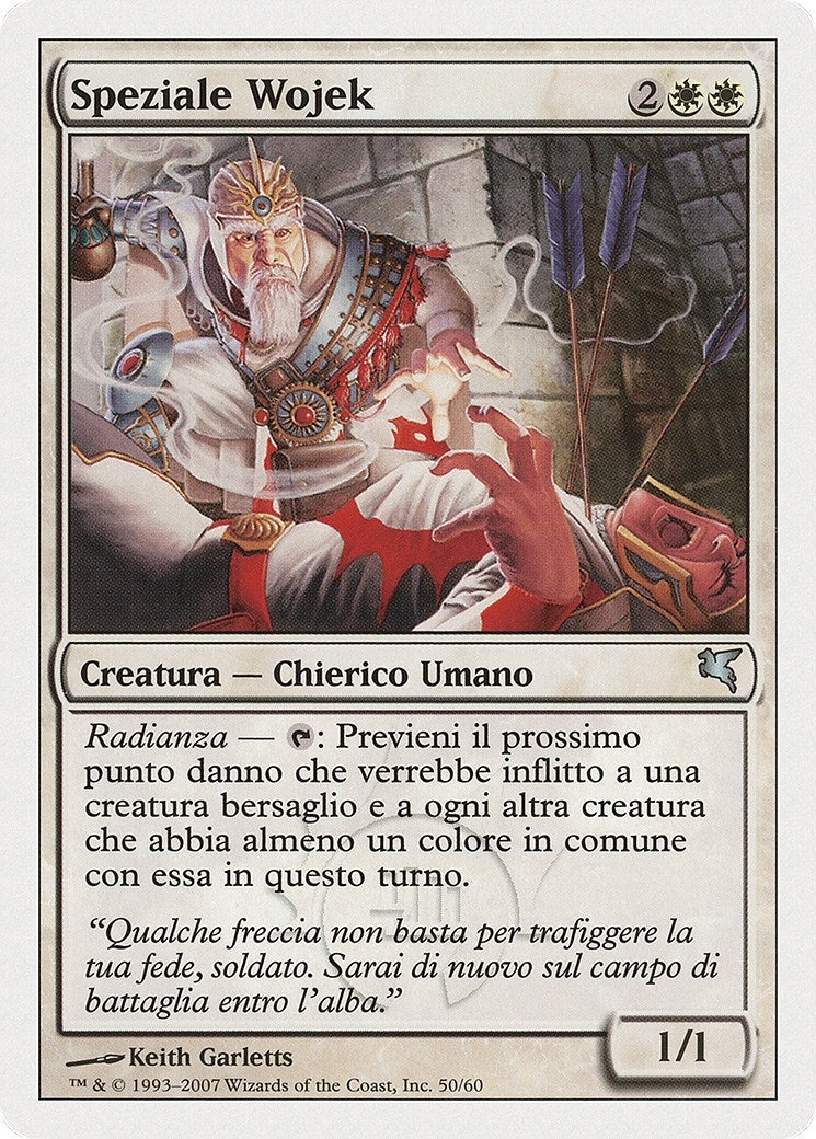 Wojek Apothecary (Italian) - "Speziale Wojek" (J50) (Magic Encyclopedia 2005 (Salvat/Hachette))