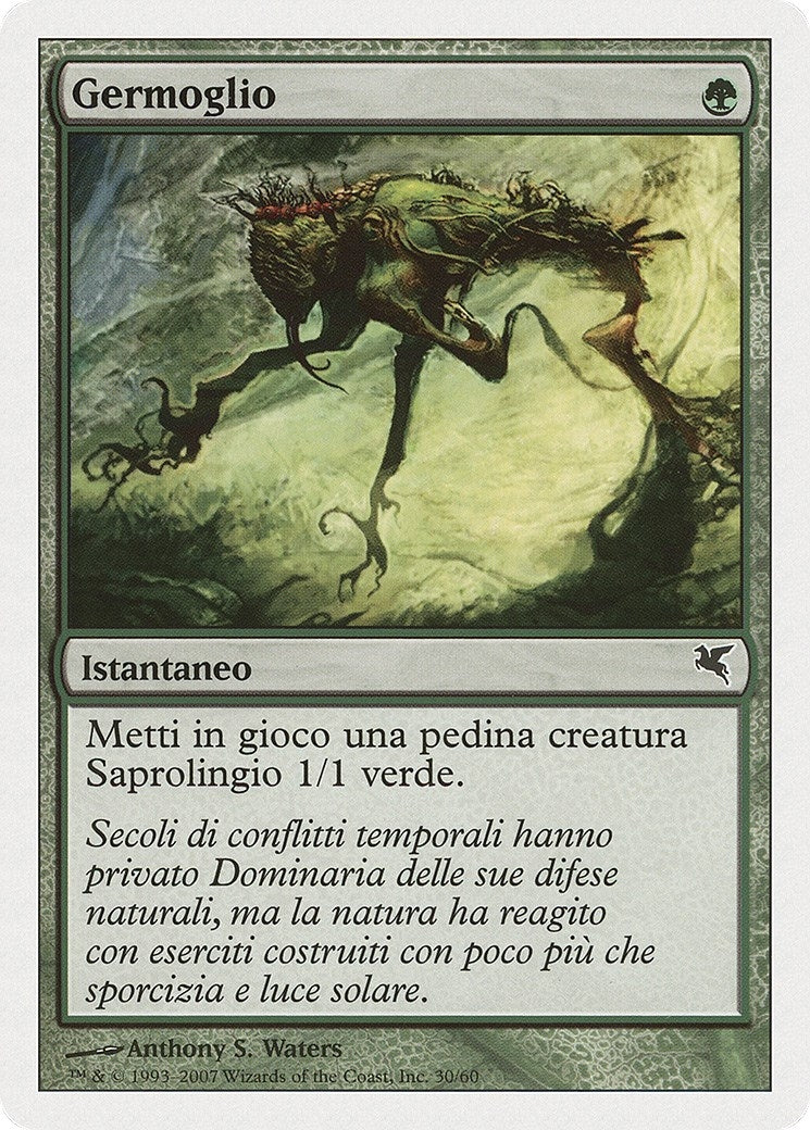 Sprout (Italian) - "Germoglio" (J30) (J30) (Magic Encyclopedia 2005 (Salvat/Hachette))