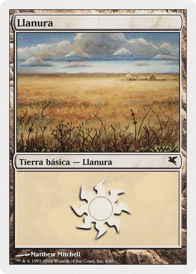 Plains (Spanish) - "Llanura" (G9) (G9) (Magic Encyclopedia 2005 (Salvat/Hachette))