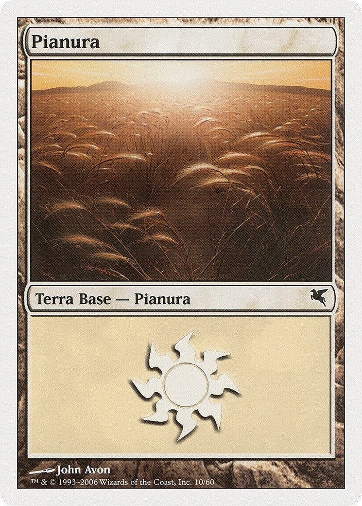 Plains (Spanish) - "Llanura" (G10) (G10) (Magic Encyclopedia 2005 (Salvat/Hachette))