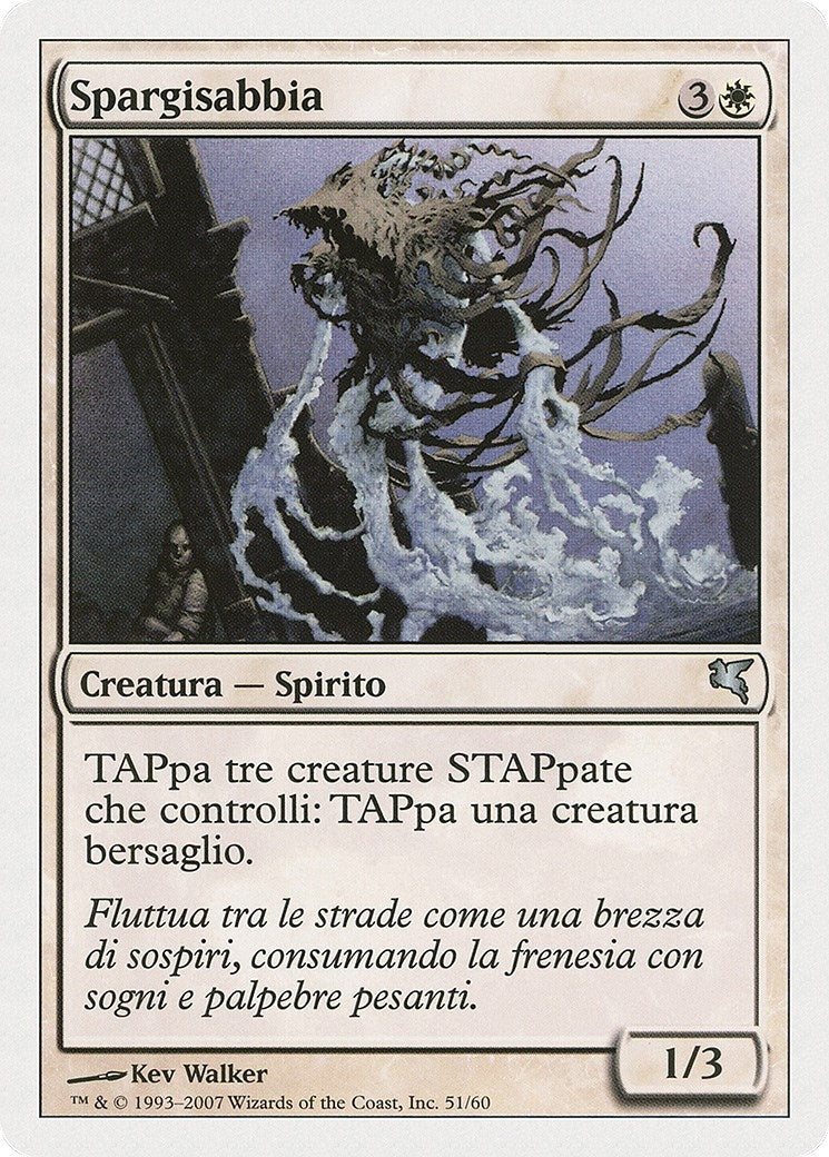 Sandsower (Italian) - "Spargisabbia" (C51) (C51) (Magic Encyclopedia 2005 (Salvat/Hachette))