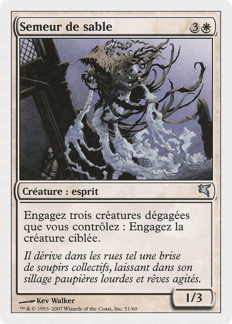 Sandsower (French) - "Semeur de sable" (C51) (C51) (Magic Encyclopedia 2005 (Salvat/Hachette))