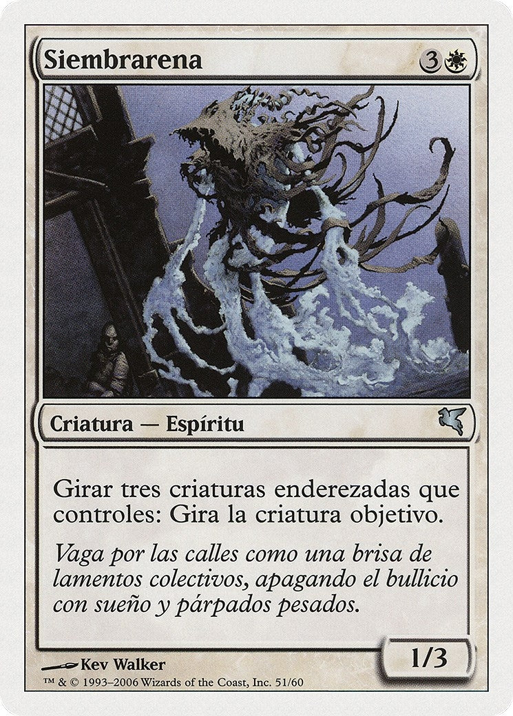 Sandsower (Spanish) - "Siembrarena" (C51) (C51) (Magic Encyclopedia 2005 (Salvat/Hachette))
