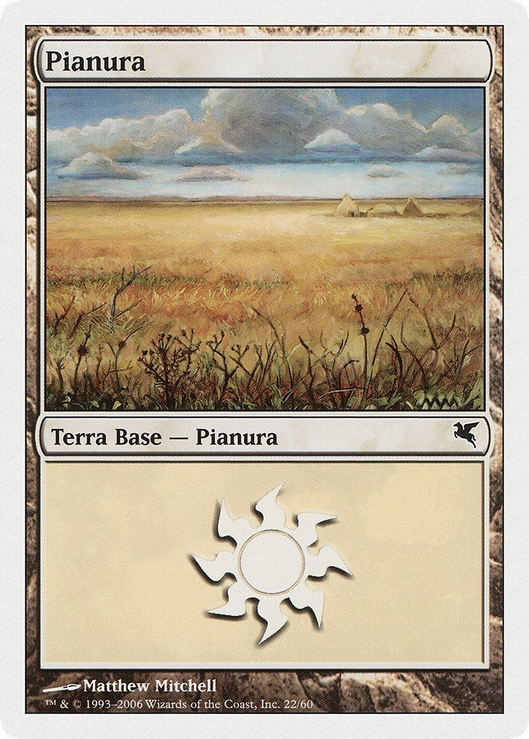 Plains (Spanish) - "Llanura" (G22) (G22) (Magic Encyclopedia 2005 (Salvat/Hachette))