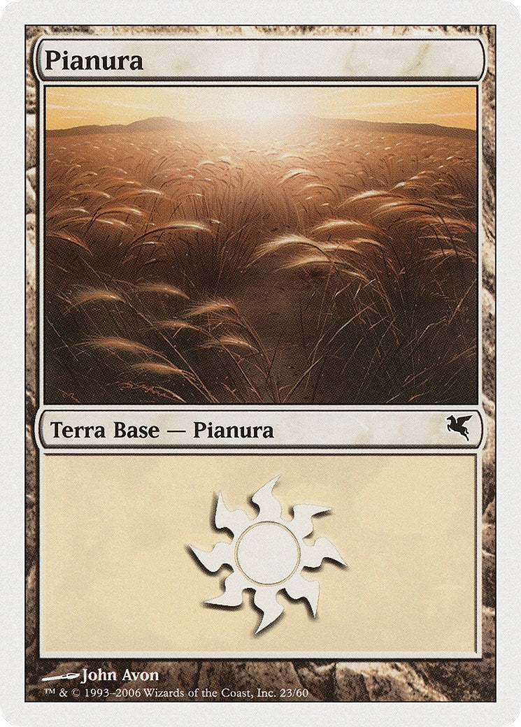 Plains (Spanish) - "Llanura" (G23) (G23) (Magic Encyclopedia 2005 (Salvat/Hachette))
