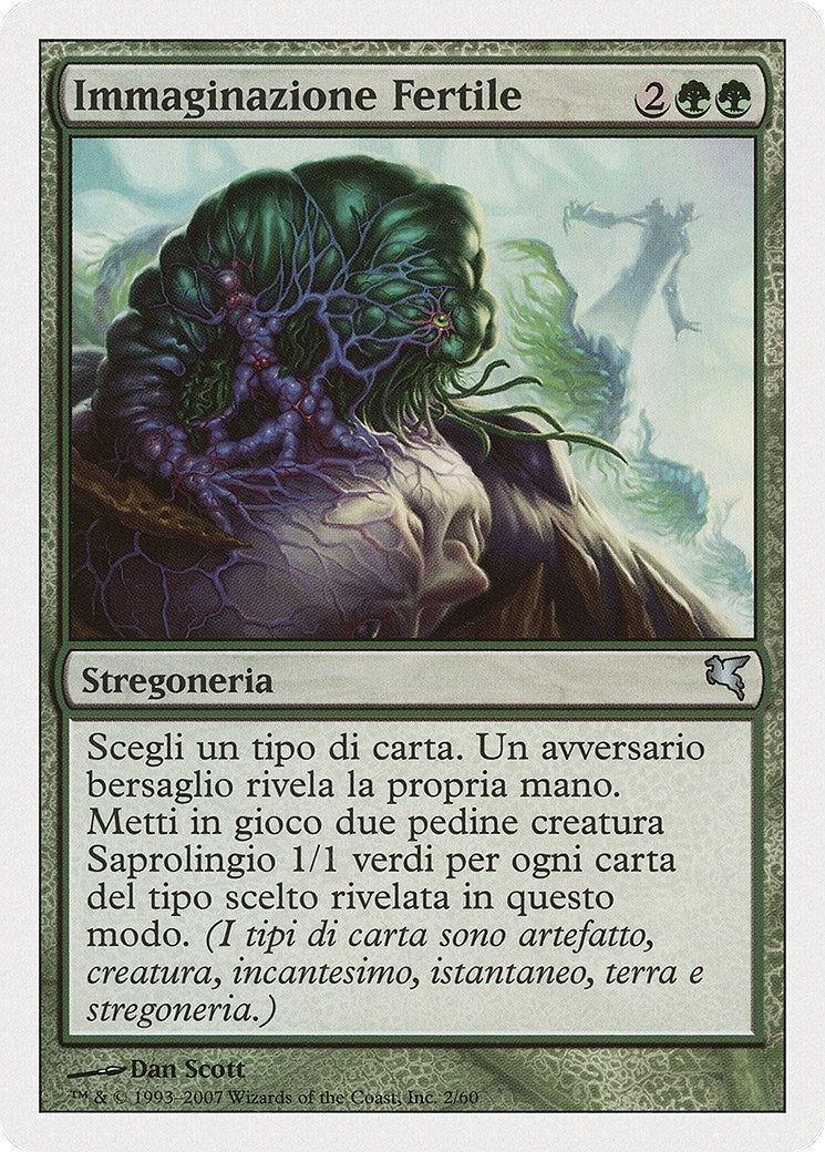 Fertile Imagination (Italian) - "Immaginazione Fertile" (J2) (J2) (Magic Encyclopedia 2005 (Salvat/Hachette))