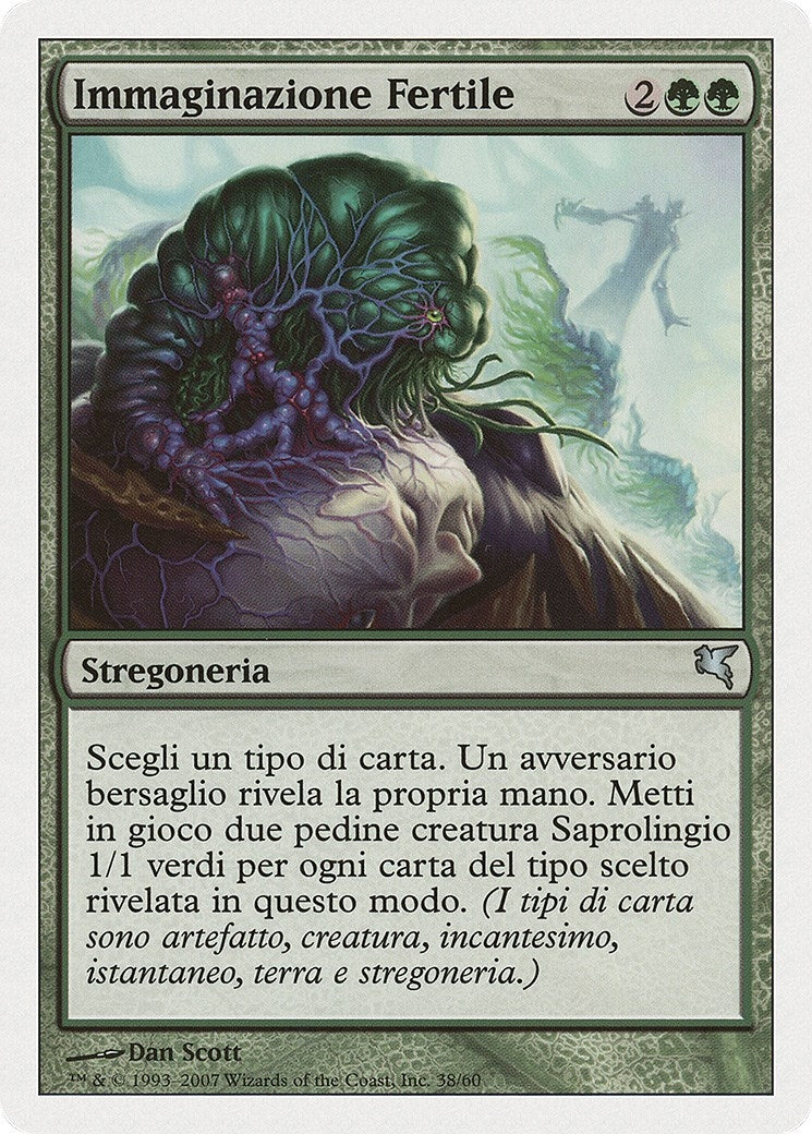 Fertile Imagination (Italian) - "Immaginazione Fertile" (J38) (J38) (Magic Encyclopedia 2005 (Salvat/Hachette))