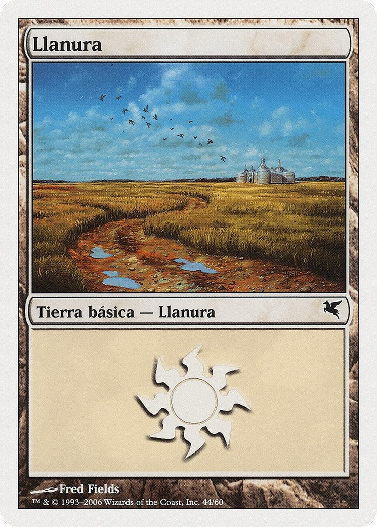 Plains (Spanish) - "Llanura" (C44) (C44) (Magic Encyclopedia 2005 (Salvat/Hachette))