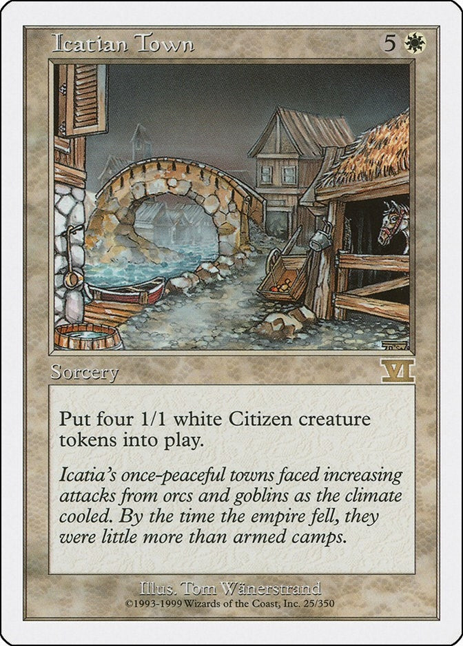 Icatian Town (25) (Classic Sixth Edition)