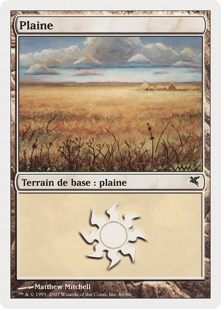Plains (French) - "Plaine" (J60) (J60) (Magic Encyclopedia 2005 (Salvat/Hachette))