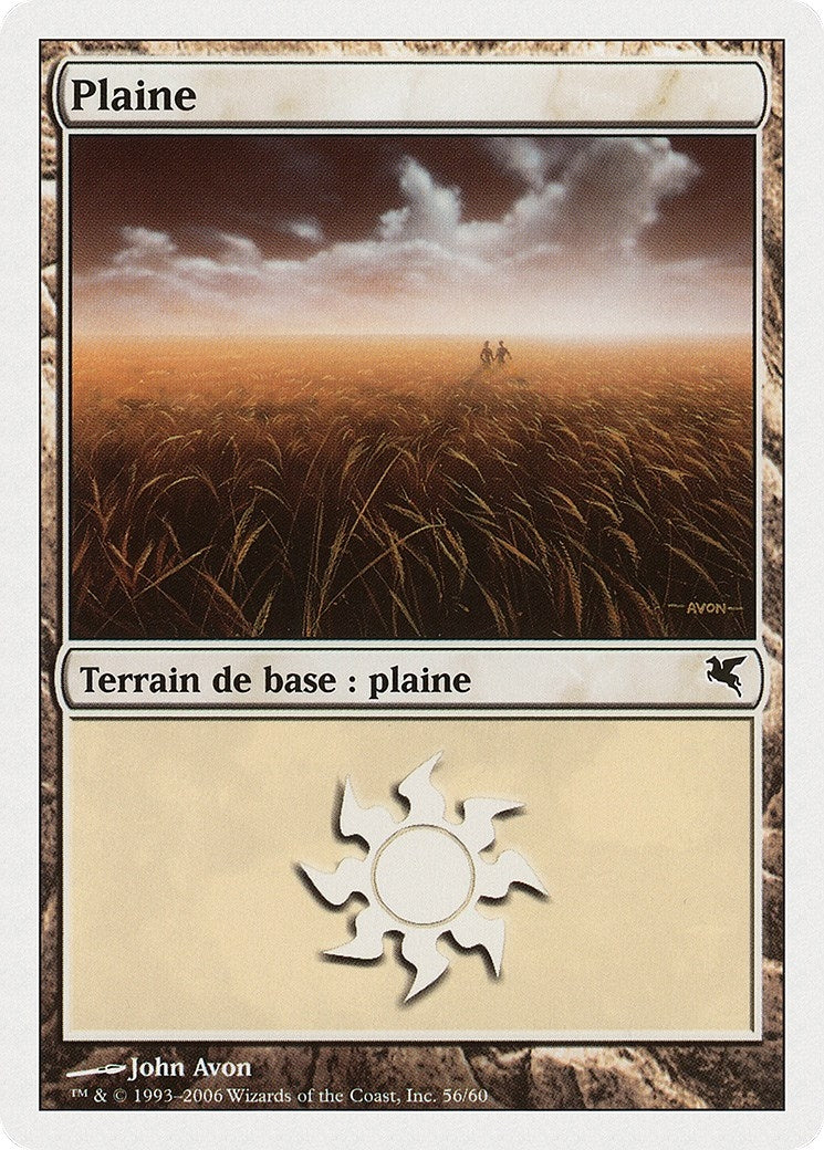 Plains (French) - "Plaine" (G56) (G56) (Magic Encyclopedia 2005 (Salvat/Hachette))