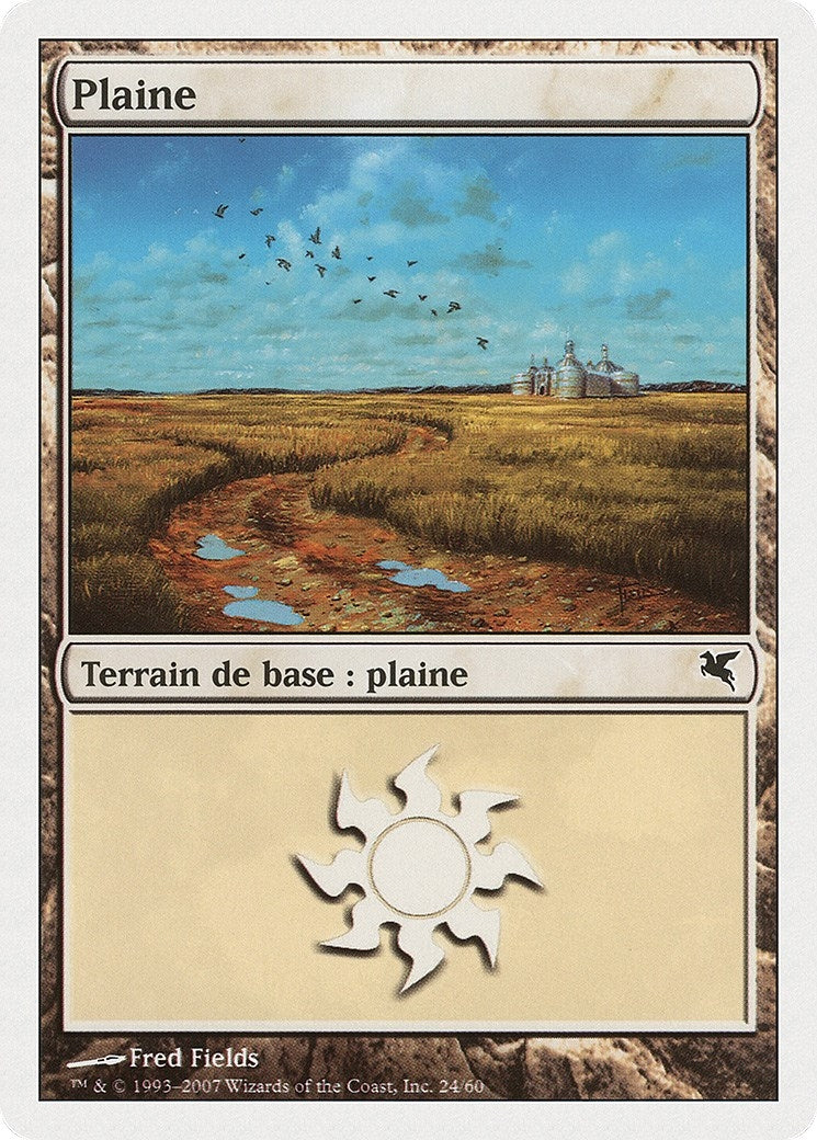 Plains (French) - "Plaine" (J24) (J24) (Magic Encyclopedia 2005 (Salvat/Hachette))