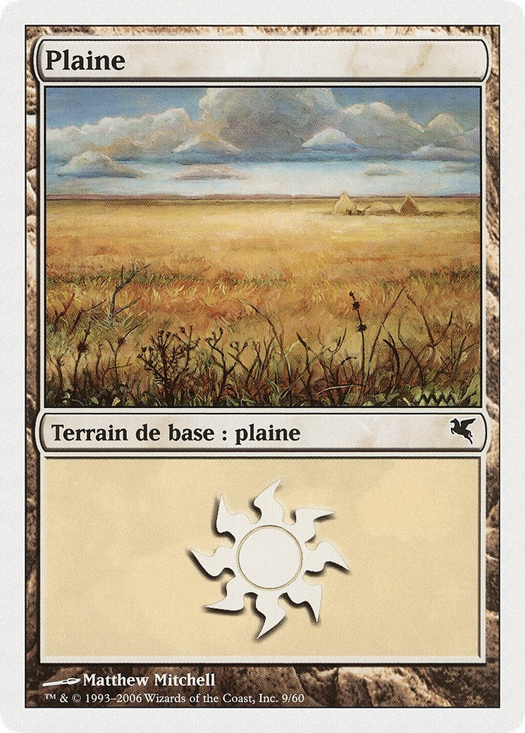 Plains (French) - "Plaine" (G9) (G9) (Magic Encyclopedia 2005 (Salvat/Hachette))
