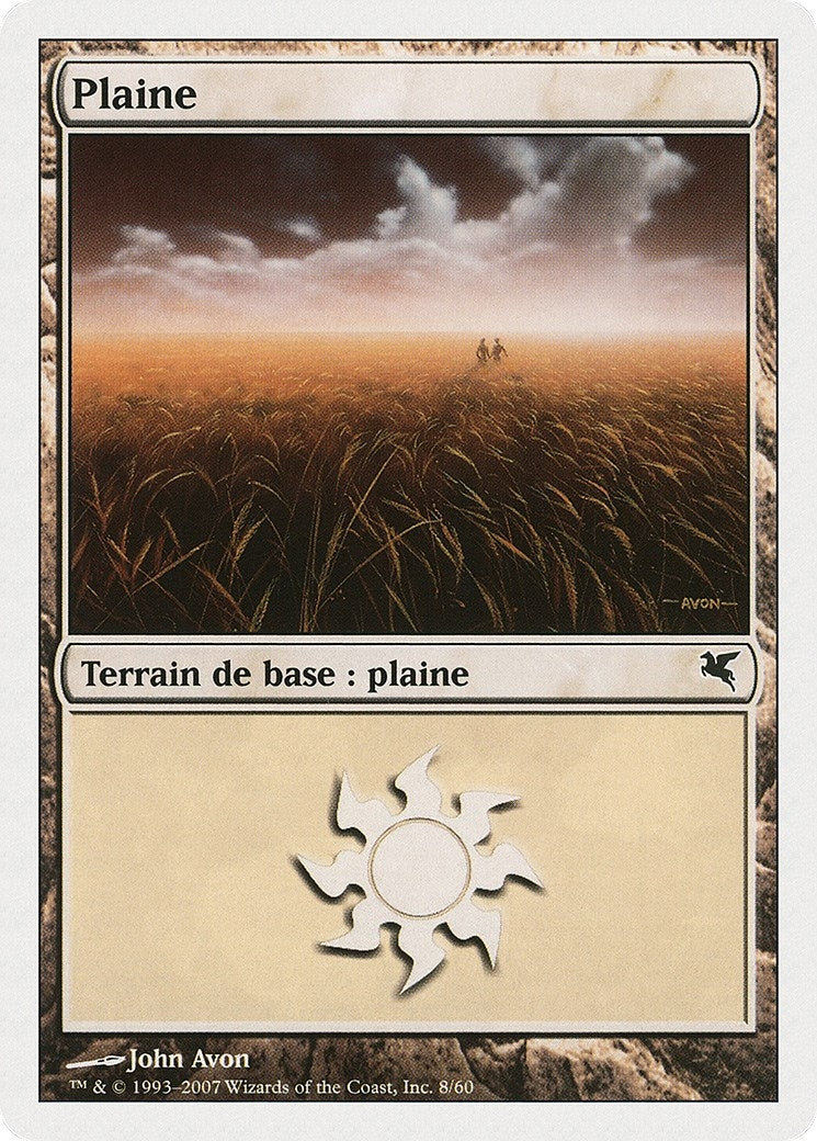 Plains (French) - "Plaine" (C8) (C8) (Magic Encyclopedia 2005 (Salvat/Hachette))