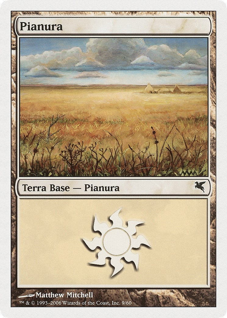 Plains (Italian) - "Pianura" (G9) (G9) (Magic Encyclopedia 2005 (Salvat/Hachette))