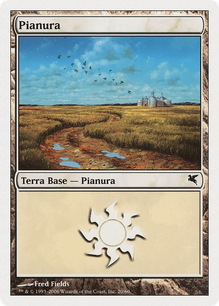 Plains (Italian) - "Pianura" (G20) (G20) (Magic Encyclopedia 2005 (Salvat/Hachette))