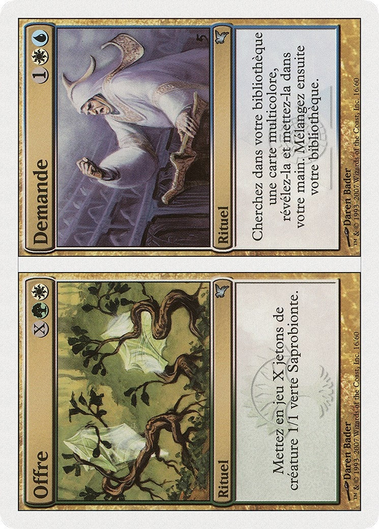 Supply // Demand (French) - "Offre // Demande" (J16) (J16) (Magic Encyclopedia 2005 (Salvat/Hachette))