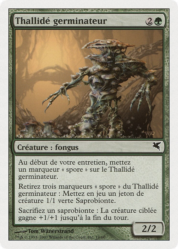 Thallid Germinator (French) - "Thallide germinateur" (J19) (J19) (Magic Encyclopedia 2005 (Salvat/Hachette))