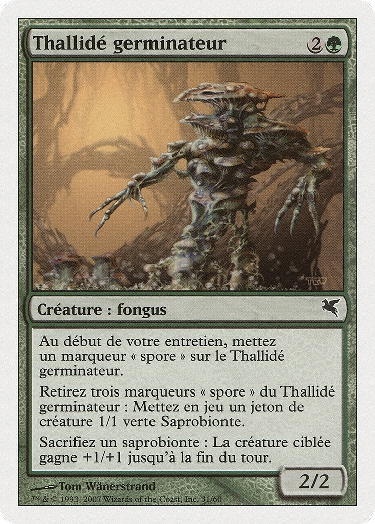 Thallid Germinator (French) - "Thallide germinateur" (J31) (J31) (Magic Encyclopedia 2005 (Salvat/Hachette))
