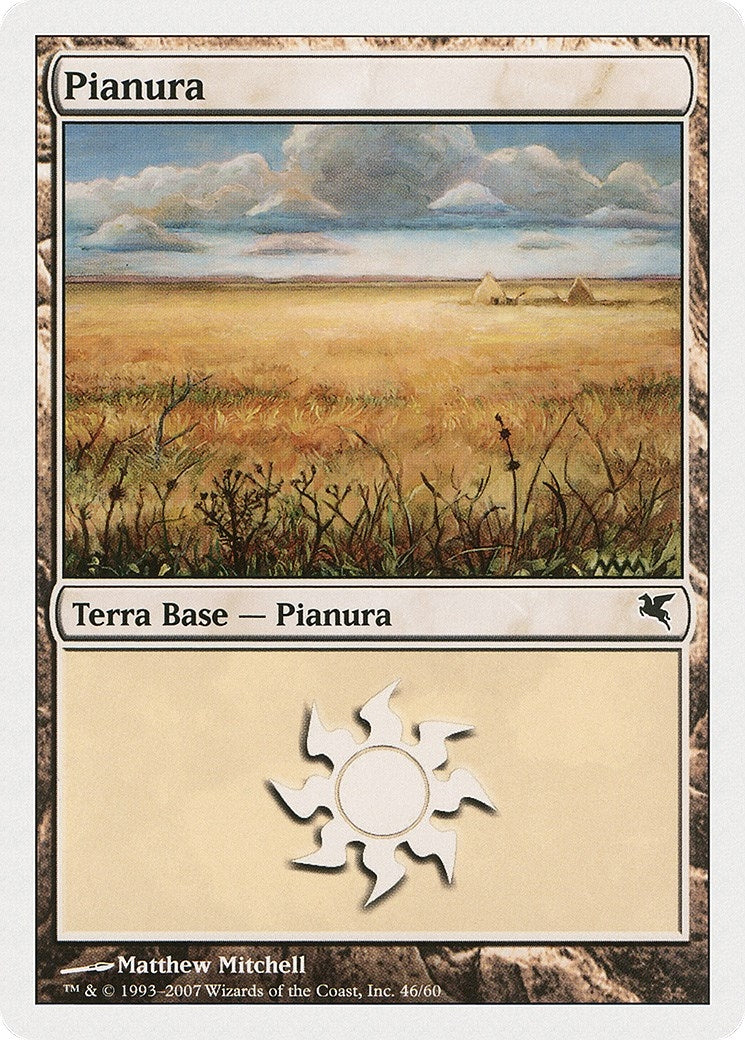 Plains (Italian) - "Pianura" (C46) (C46) (Magic Encyclopedia 2005 (Salvat/Hachette))