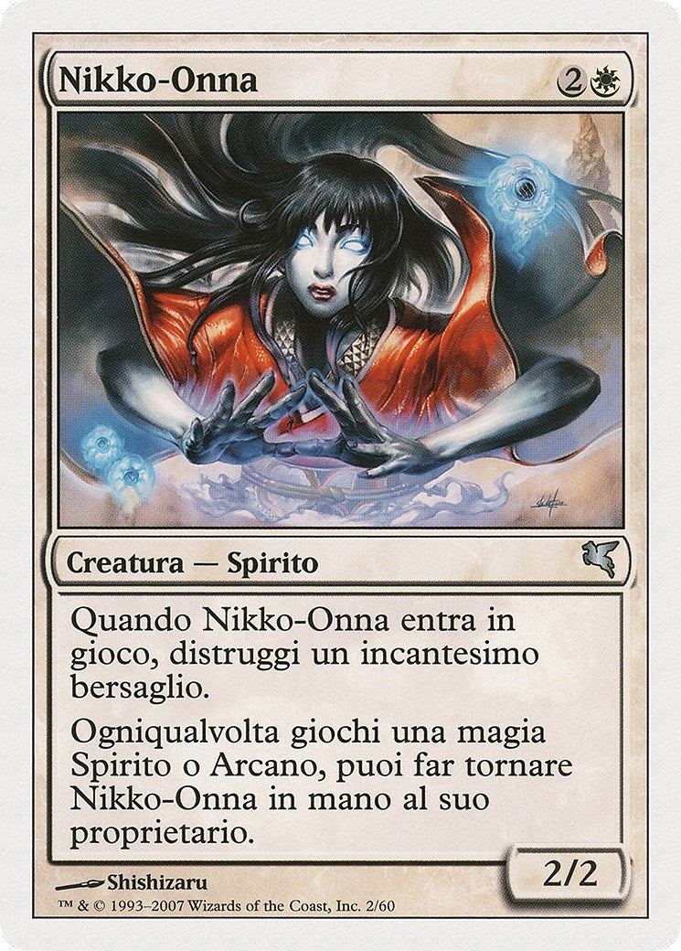 Nikko-Onna (Italian) - "Nikko-Onna" (C2) (Magic Encyclopedia 2005 (Salvat/Hachette))