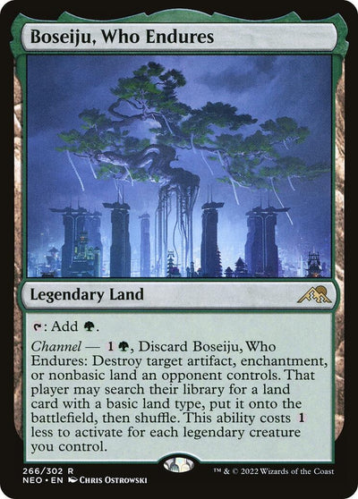 Boseiju, Who Endures (266) (Kamigawa: Neon Dynasty)