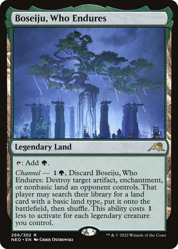 Boseiju, Who Endures (266) (Kamigawa: Neon Dynasty)