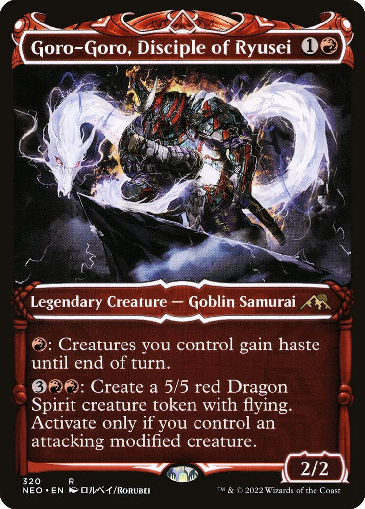 Goro-Goro, Disciple of Ryusei (Showcase) (320) (Kamigawa: Neon Dynasty)